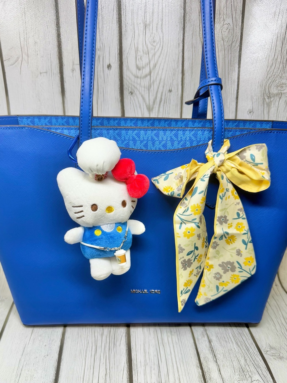 BRAND NEW Michael Kors Arden Women Large Top-Zip Tote Bag Galaxy Blue